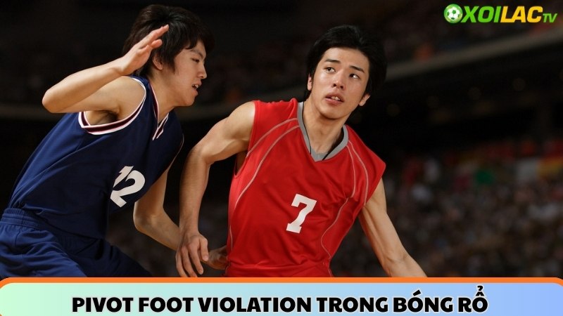 Pivot foot violation trong bóng rổ - cách tính và sai lầm